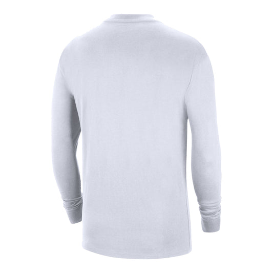 Chicago Bulls Nike Jordan White Long Sleeve T-Shirt - front view