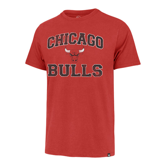 Chicago Bulls 47 Brand Union Arch Franklin T-Shirt in red - front view