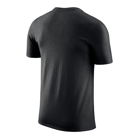 Chicago Bulls Nike Practice Circle Black T-Shirt - front view