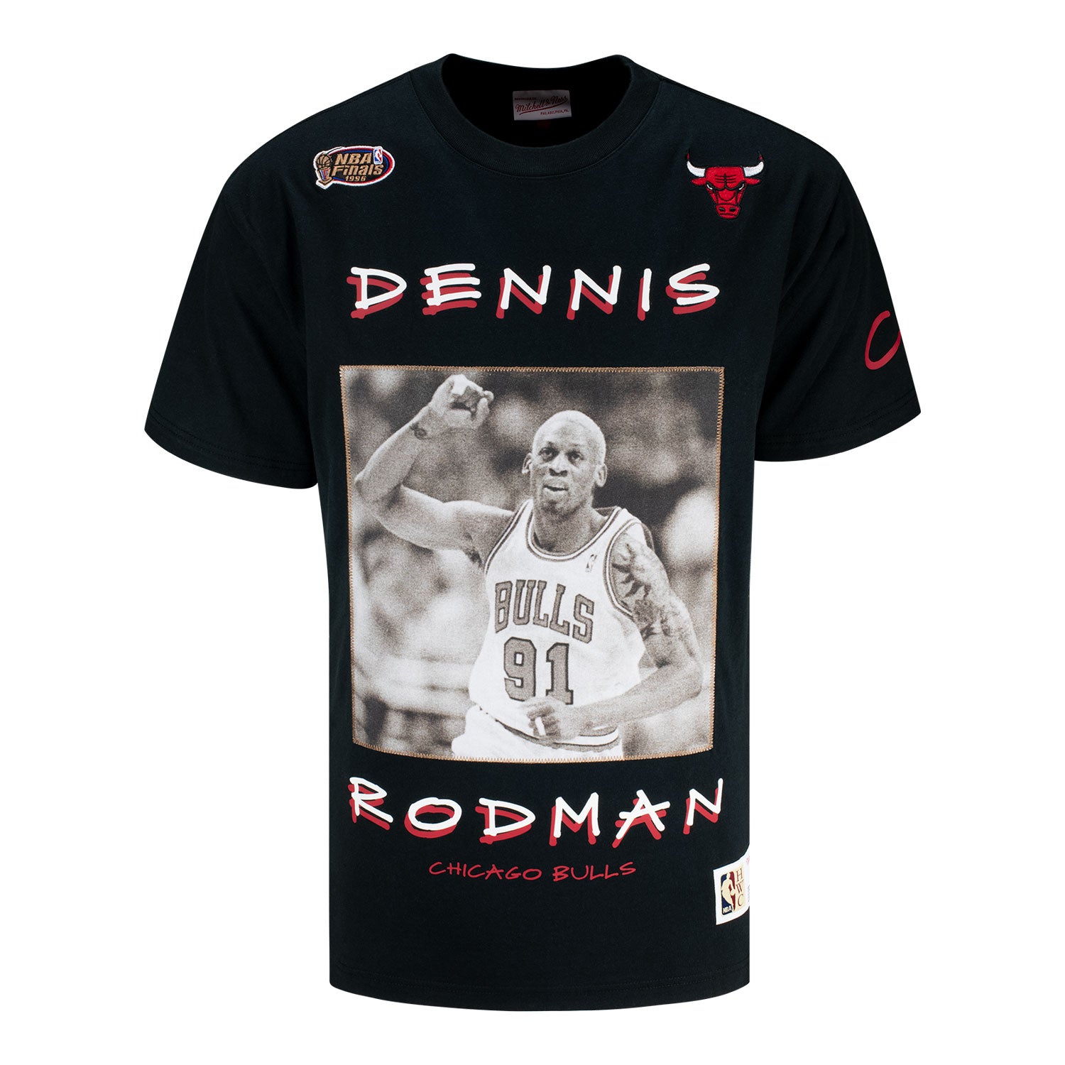 Dennis offers Rodman T shirt