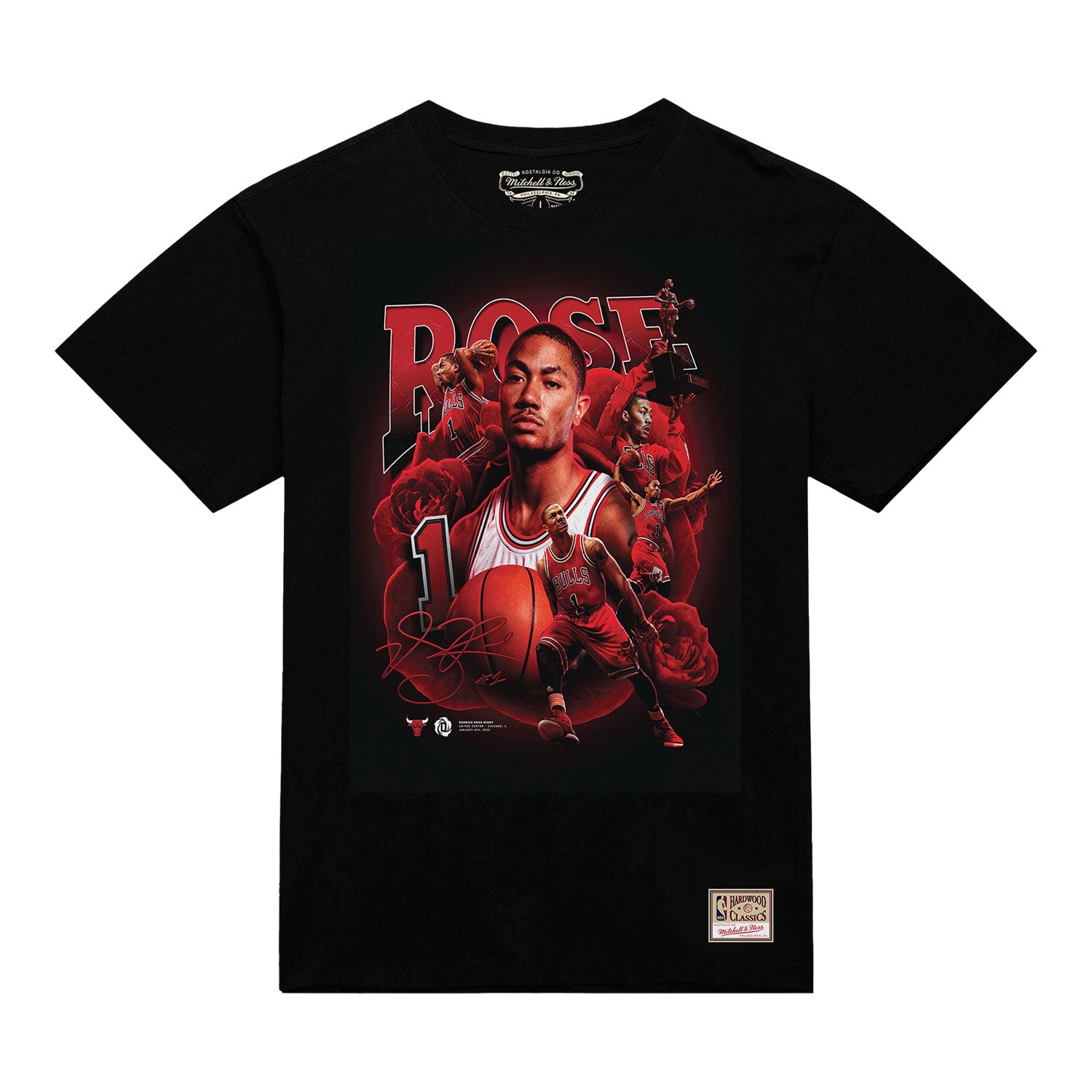 D Rose Logo T Shirt Derrick Rose Logo