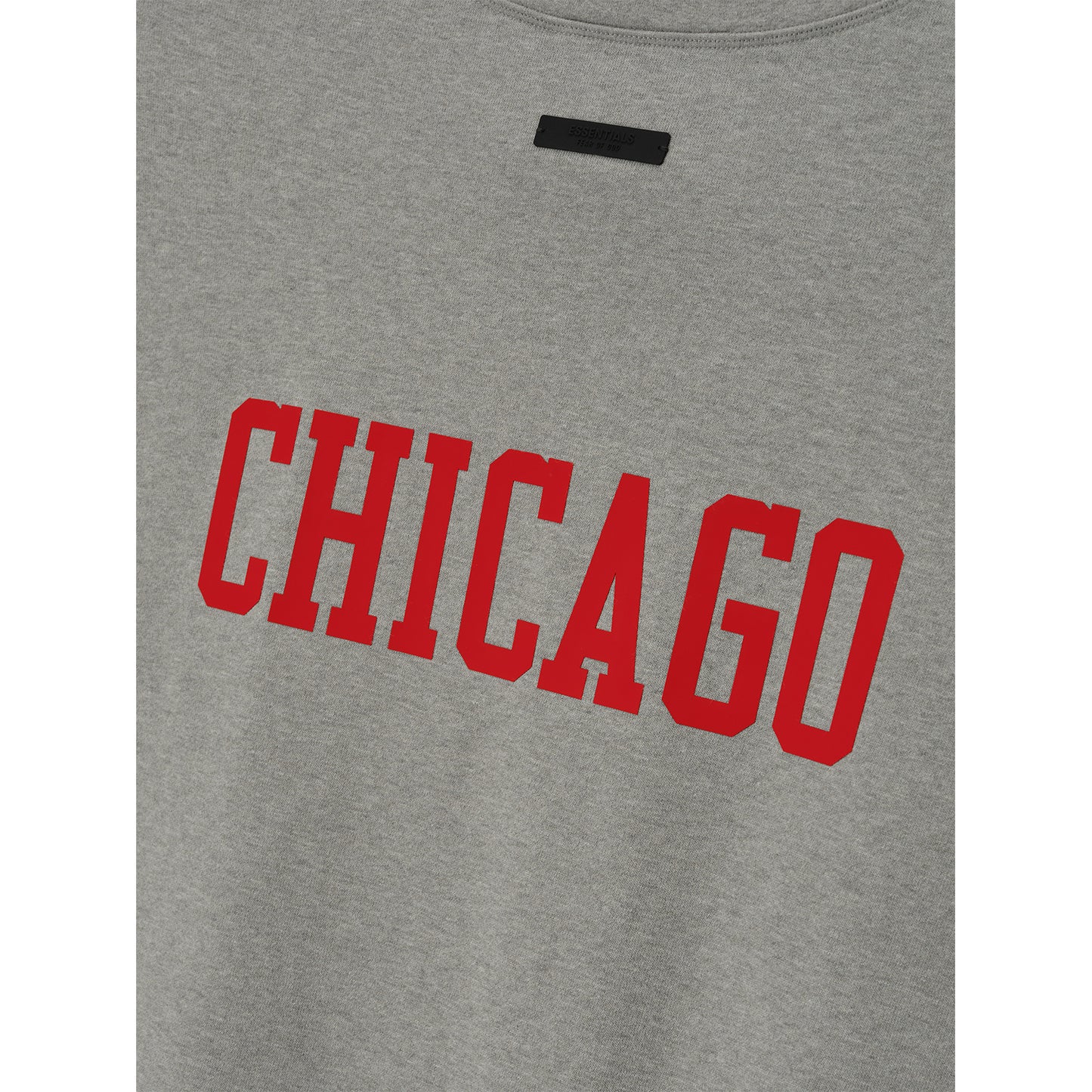 Chicago Bulls Fear of God Essentials Sports T-Shirt in grey - Back Detail