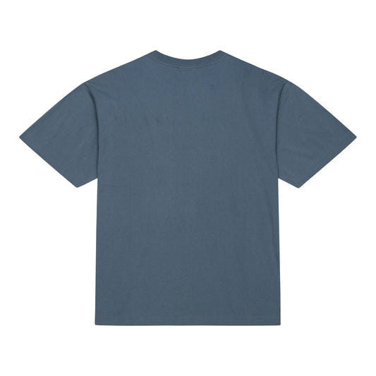 Chicago Bulls Mitchell & Ness Thunderstorm T-Shirt in Blue - Front View