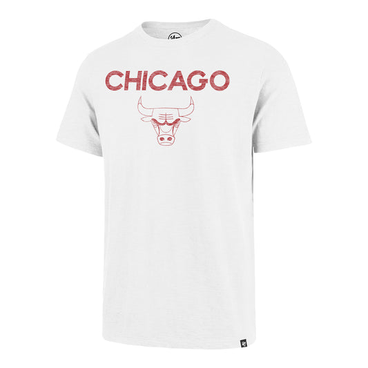 2023-24 CHICAGO BULLS CITY EDITION PREGAME SCRUM T-SHIRT - front view