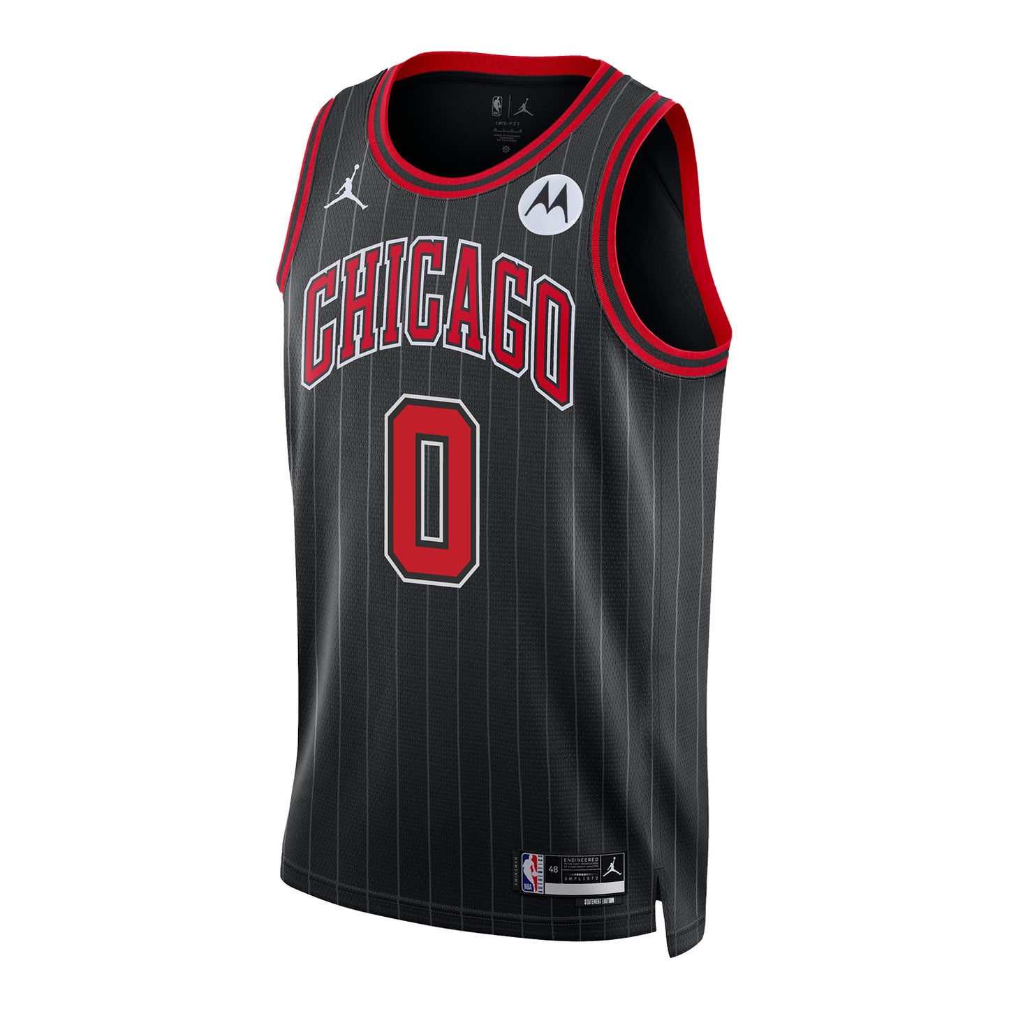 Chicago Bulls Coby White Nike Statement Jordan Swingman Jersey 2024-25