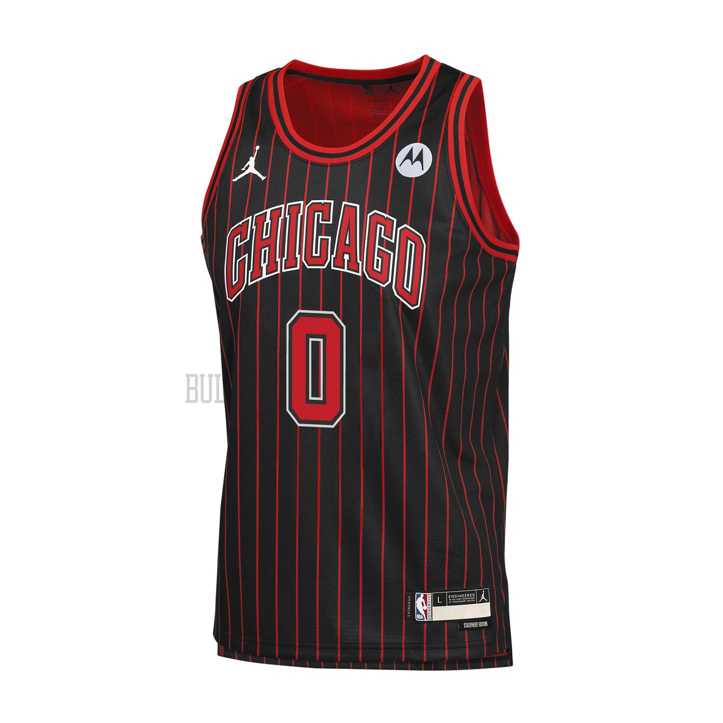 Chicago Bulls Personalized Nike Statement Swingman Jersey - 2025-26 - Front View