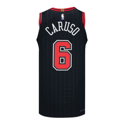 Chicago Bulls Authentic Alex Caruso Nike Statement Jersey - back view