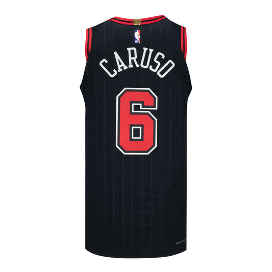 Chicago Bulls Authentic Alex Caruso Nike Statement Jersey - back view