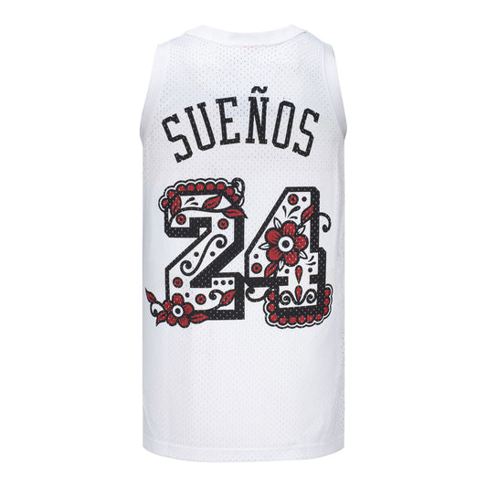 Chicago Bulls Authentic Sueños Music Festival 2024 Jersey - front view