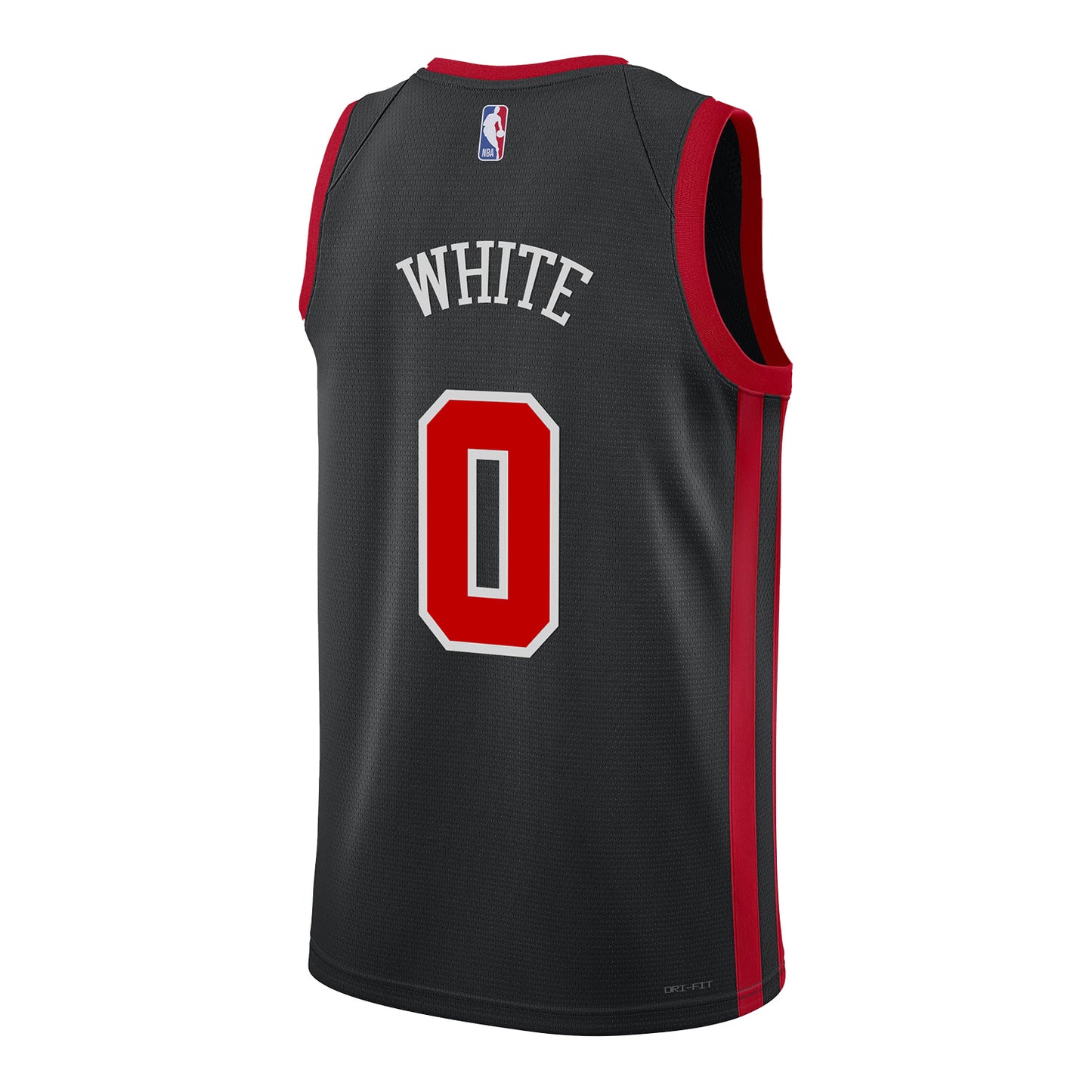 YOUTH 2023-24 CHICAGO BULLS COBY WHITE CITY EDITION JERSEY - back view