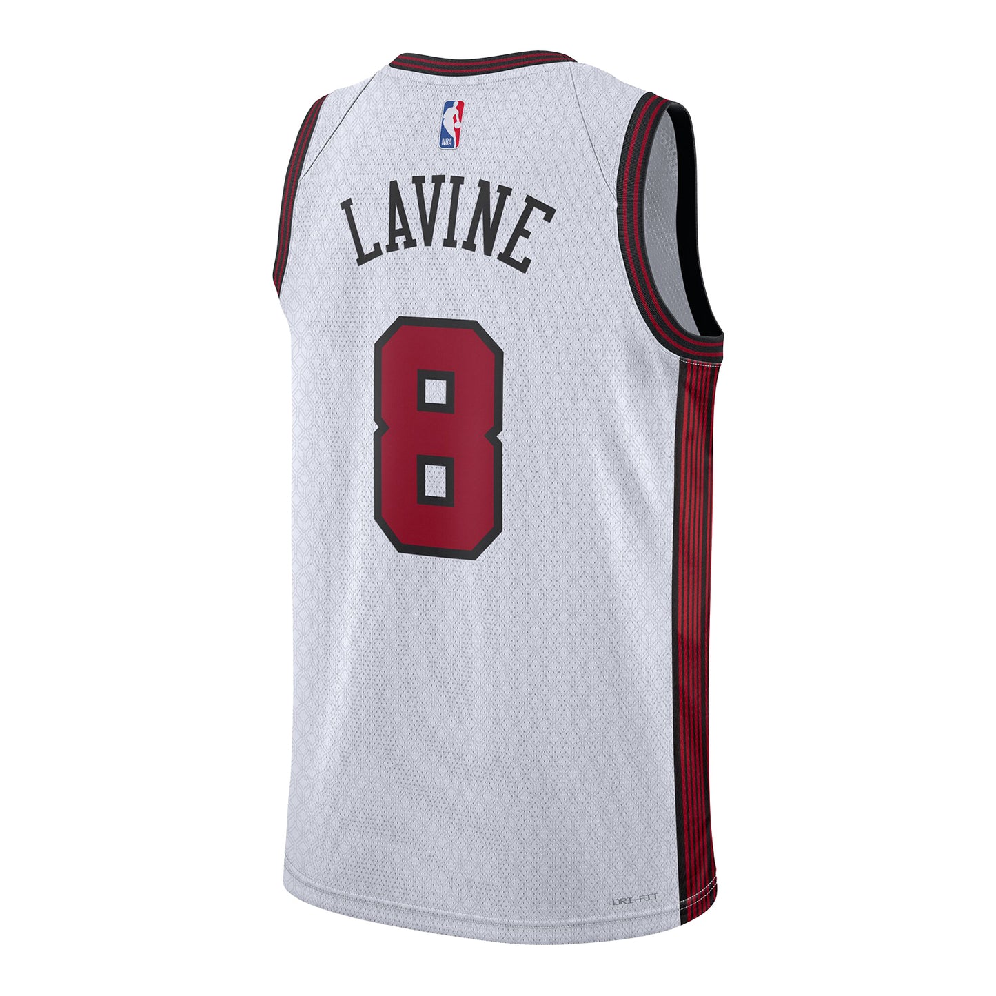 Chicago Bulls Zach LaVine Nike City 2022 Swingman Jersey - Back View