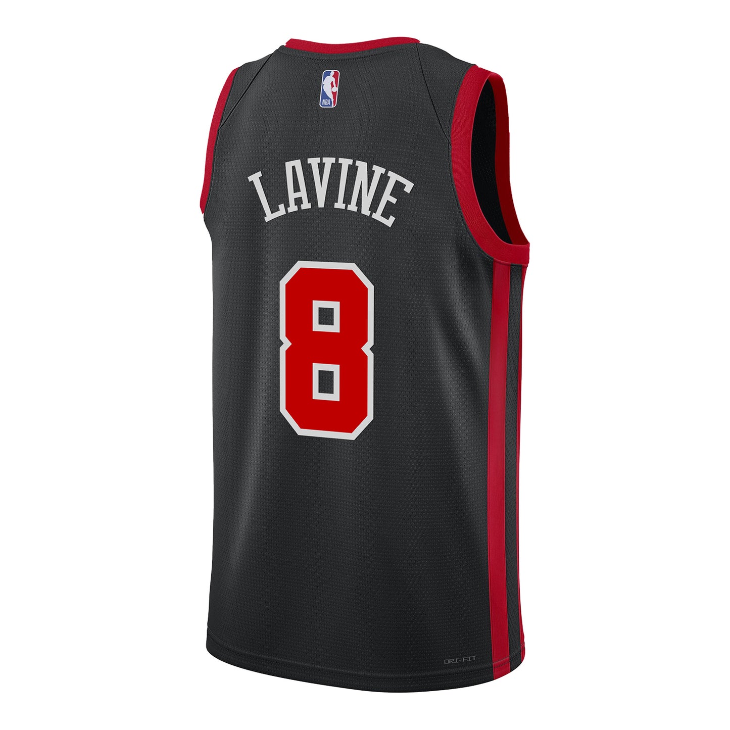 Chicago Bulls Zach Lavine Nike City Edition 2023-24 Swingman Jersey - back view