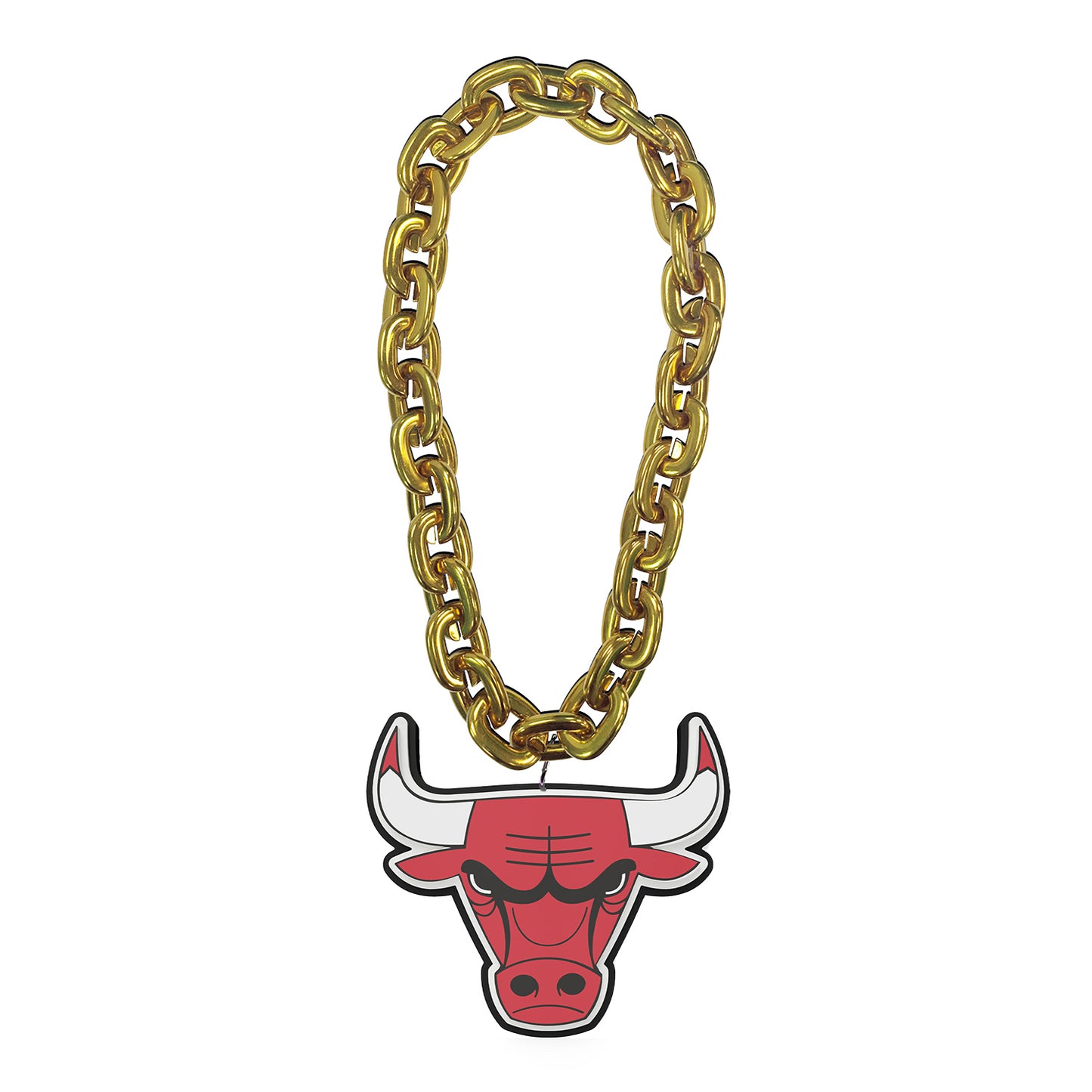 Chicago Bulls Aminco Fan Chain - front view