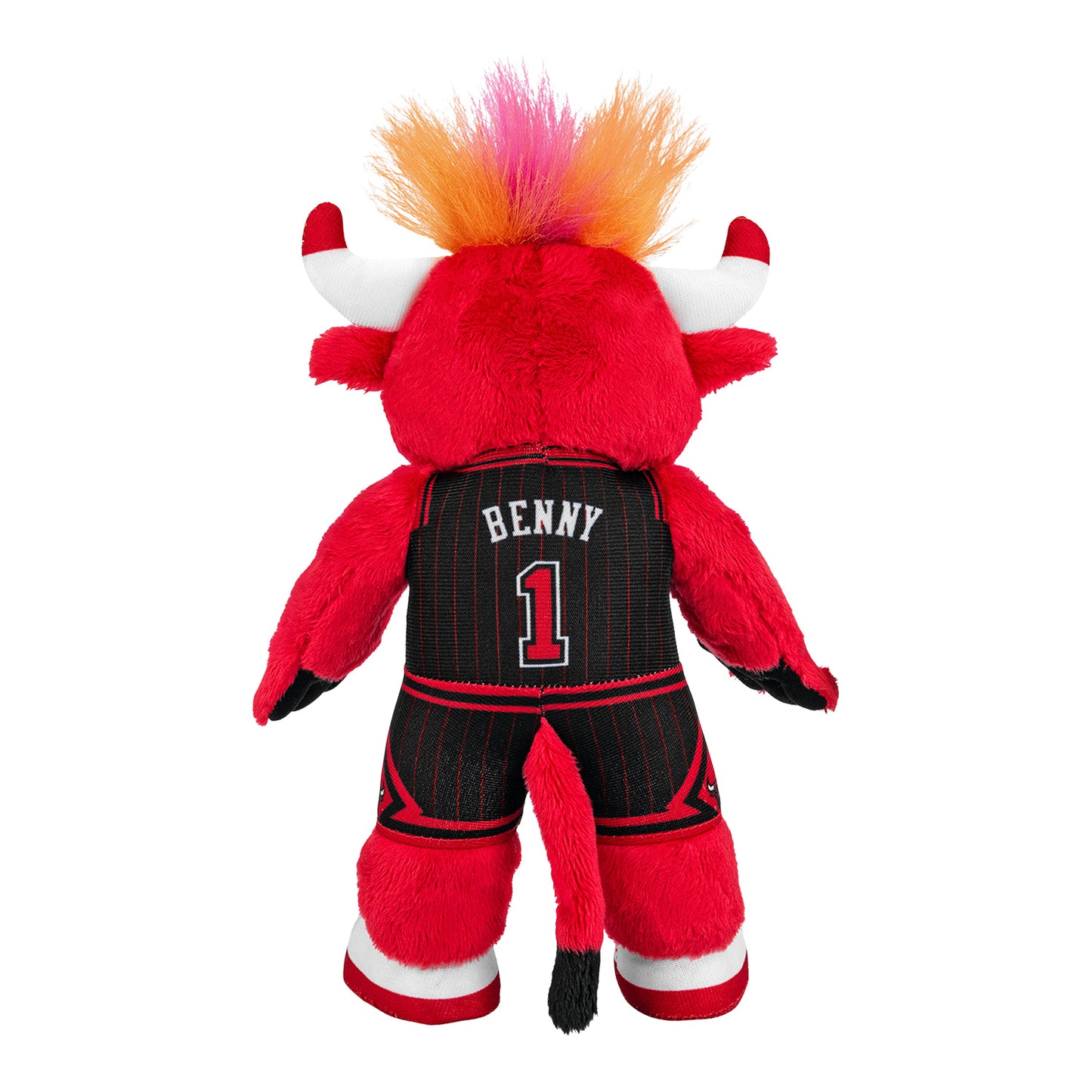 Chicago Bulls Uncanny Brands Benny 10" Statement Plush - Back View