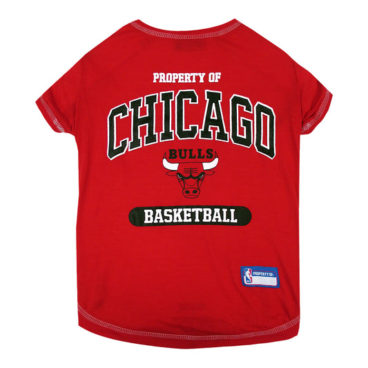 Chicago Bulls Pet T-Shirt - front view