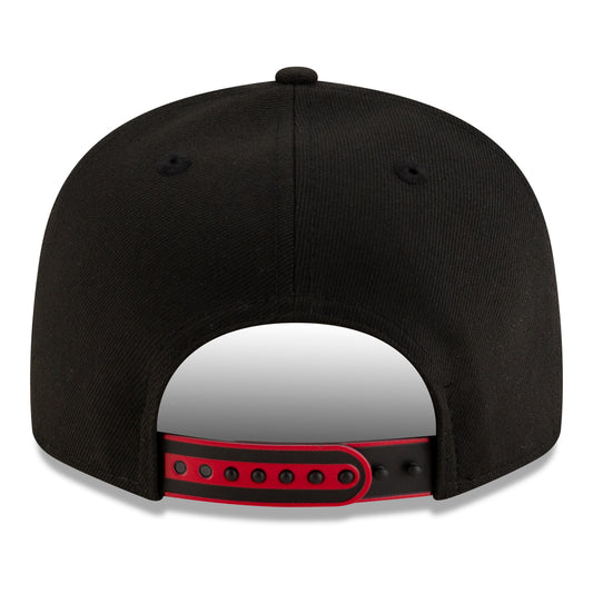 Youth Chicago Bulls New Era 2025 Tip-Off 950SP Snapback in Black - Front Left View