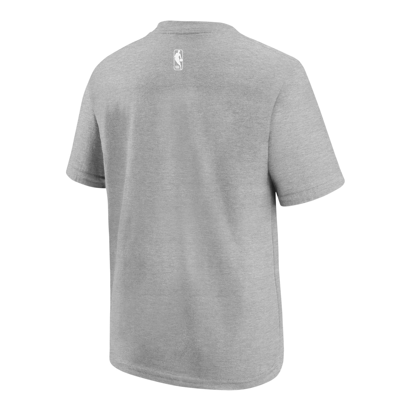 Youth Chicago Bulls Nike City Edition Essential T-Shirt in Grey - Back View
