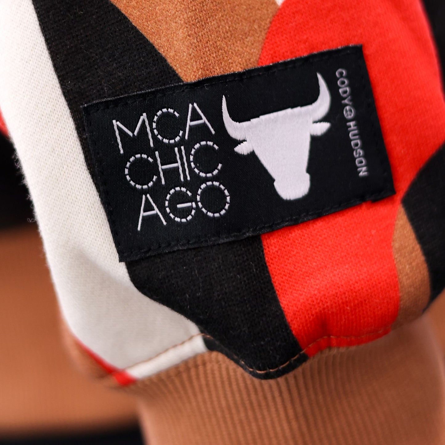 Chicago Bulls x MCA Logo All-Over Print Hoodie - Sleeve Rain