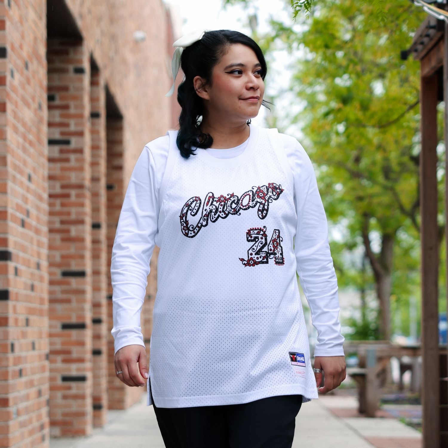Chicago Bulls Authentic Sueños Music Festival 2024 Jersey - front view