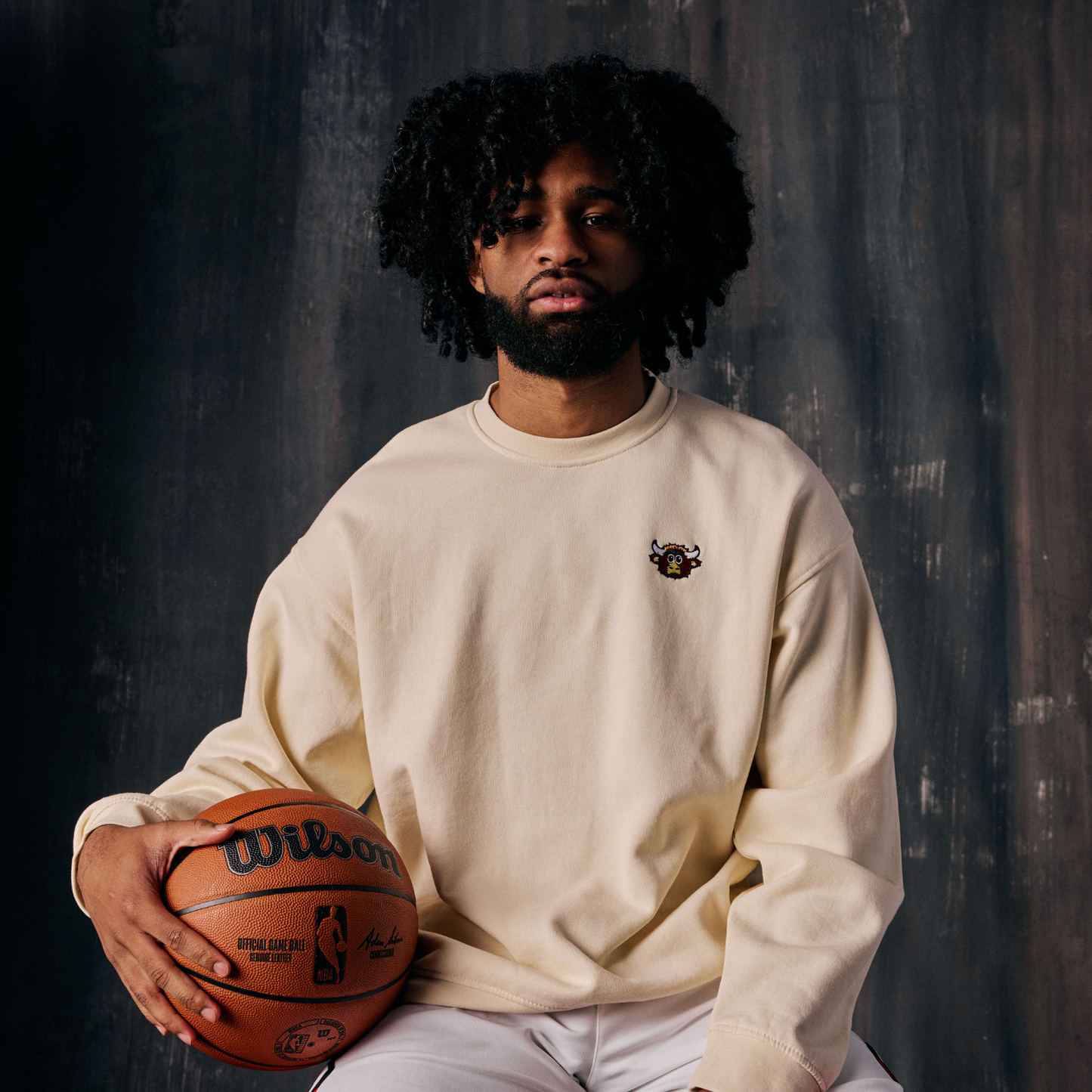 Chicago Bulls 1966 Benny Off-White Crewneck