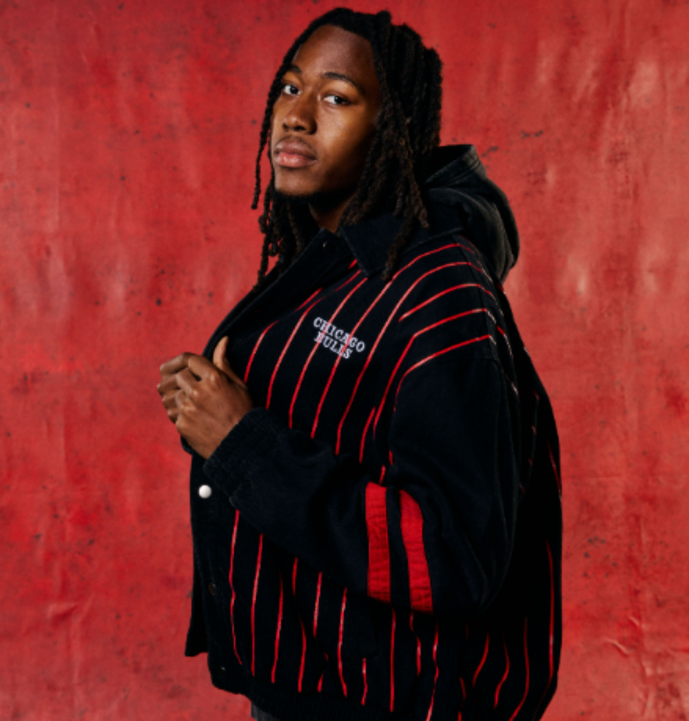 Chicago Bulls 1966 Statement Striped Workwear Jacket