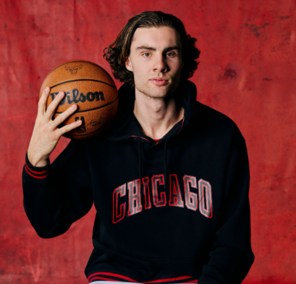 Chicago Bulls 1966 Statement Pinstripe Hoodie