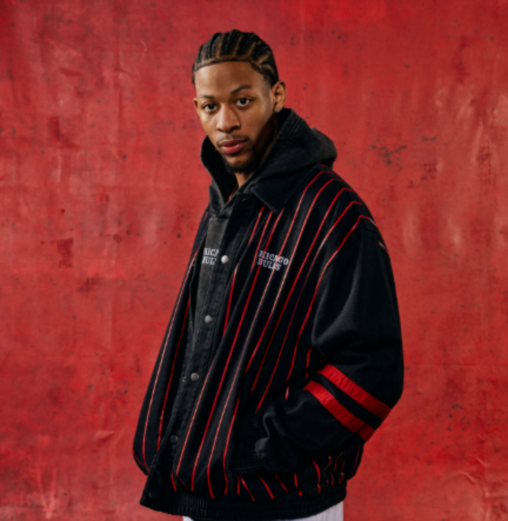Chicago Bulls 1966 Statement Striped Workwear Jacket
