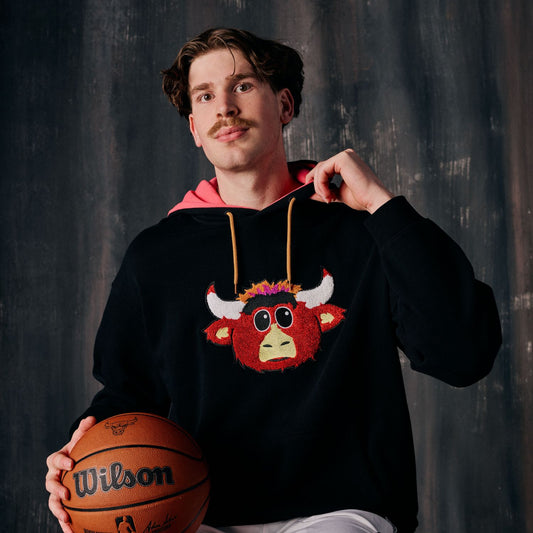 Chicago Bulls 1966 Benny Pink Hoodie