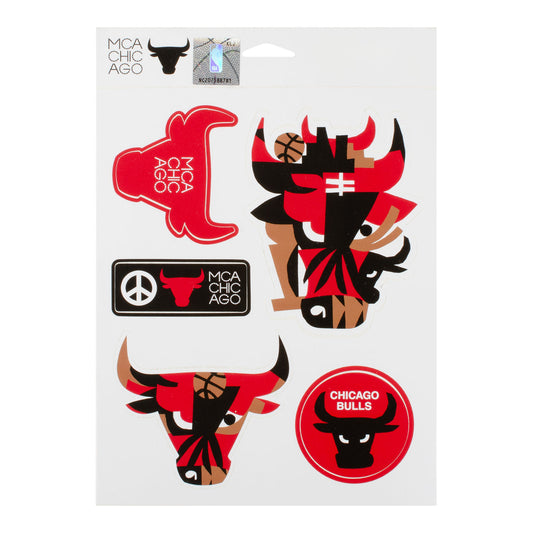 Chicago Bulls x MCA Logo Decal Sheet