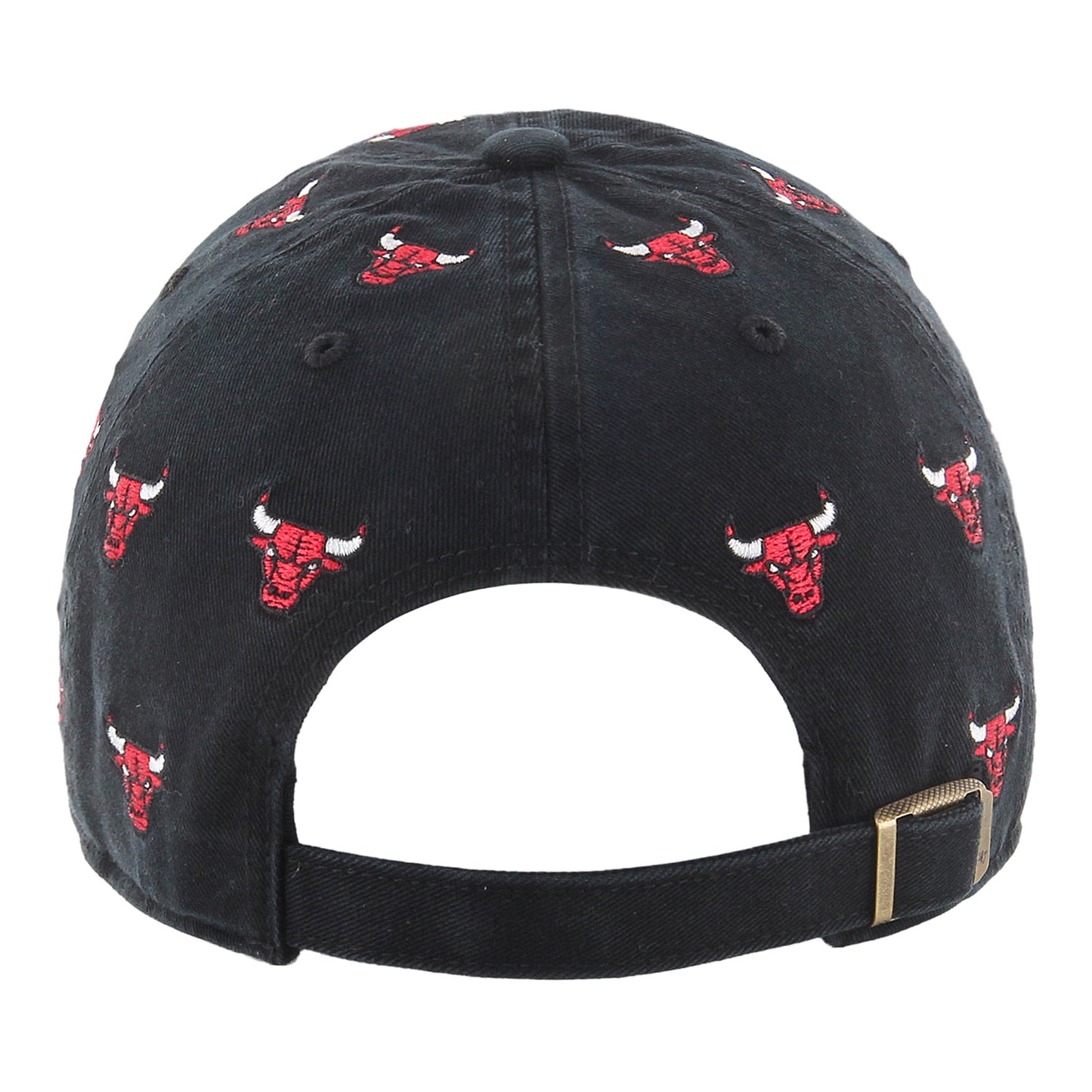 Ladies Chicago Bulls 47 Brand Confetti Clean Up Hat in Black - Back View