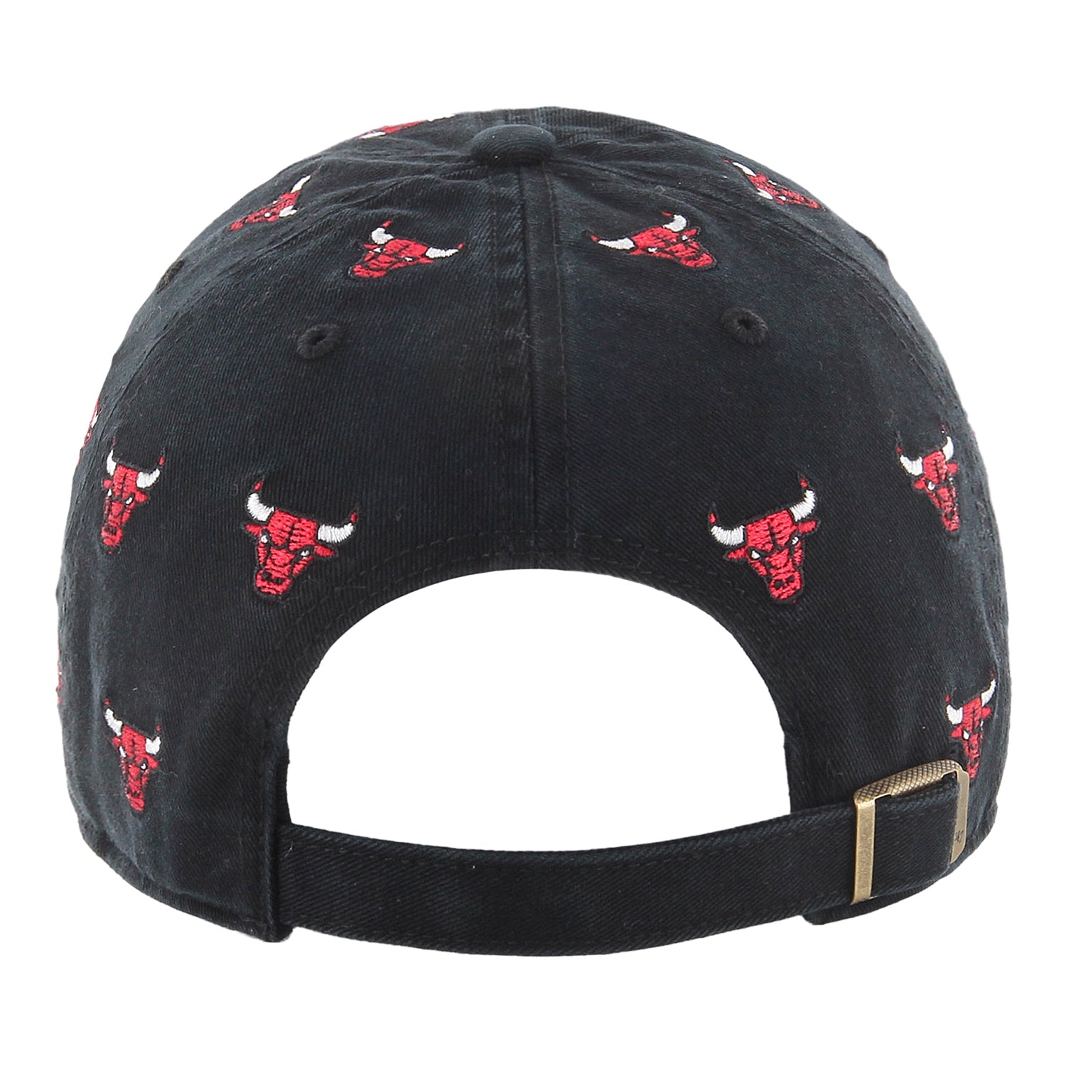 Ladies Chicago Bulls 47 Brand Confetti Clean Up Hat in Black - Back View