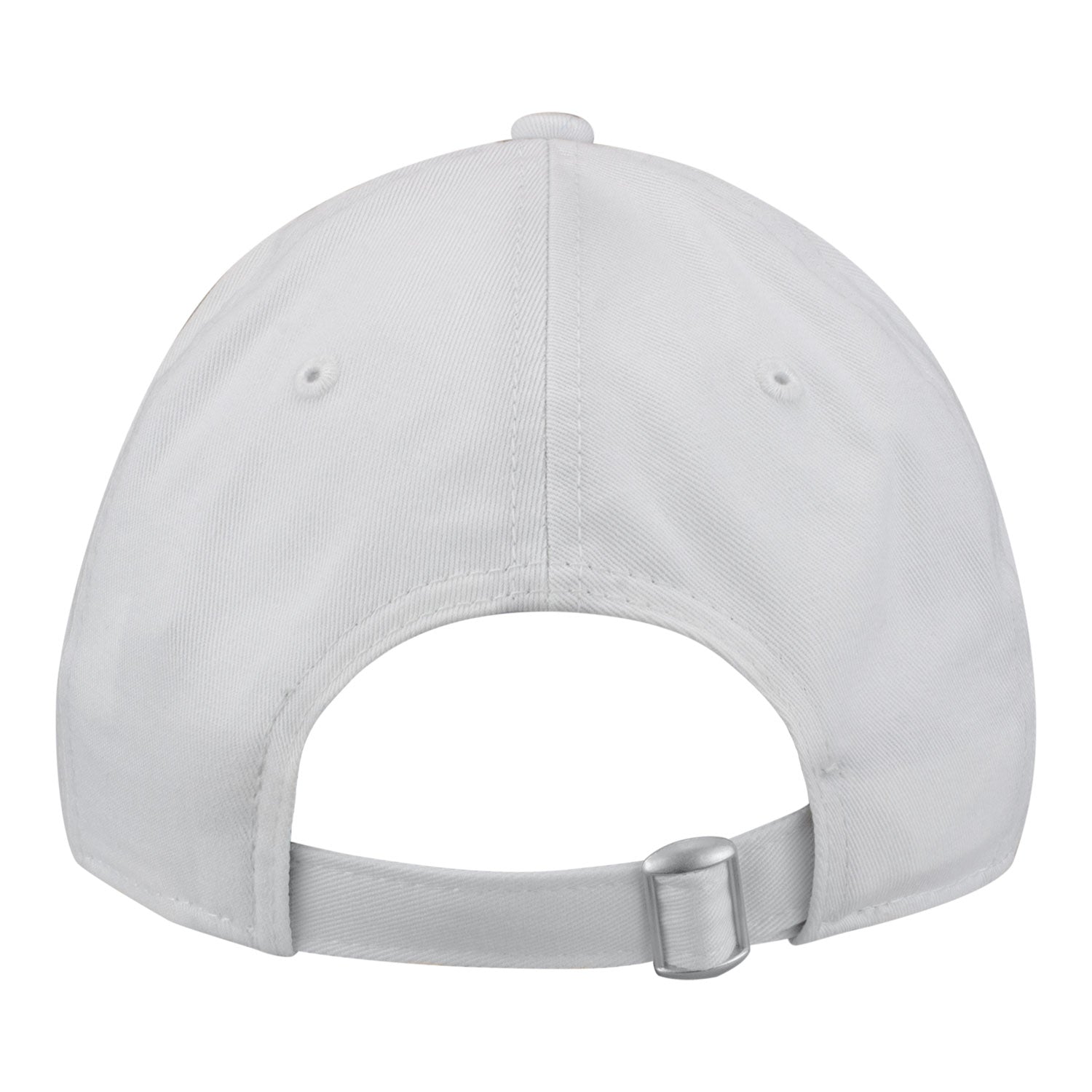 Ladies Chicago Bulls New Era Tonal Script 920 Hat in White - Back View