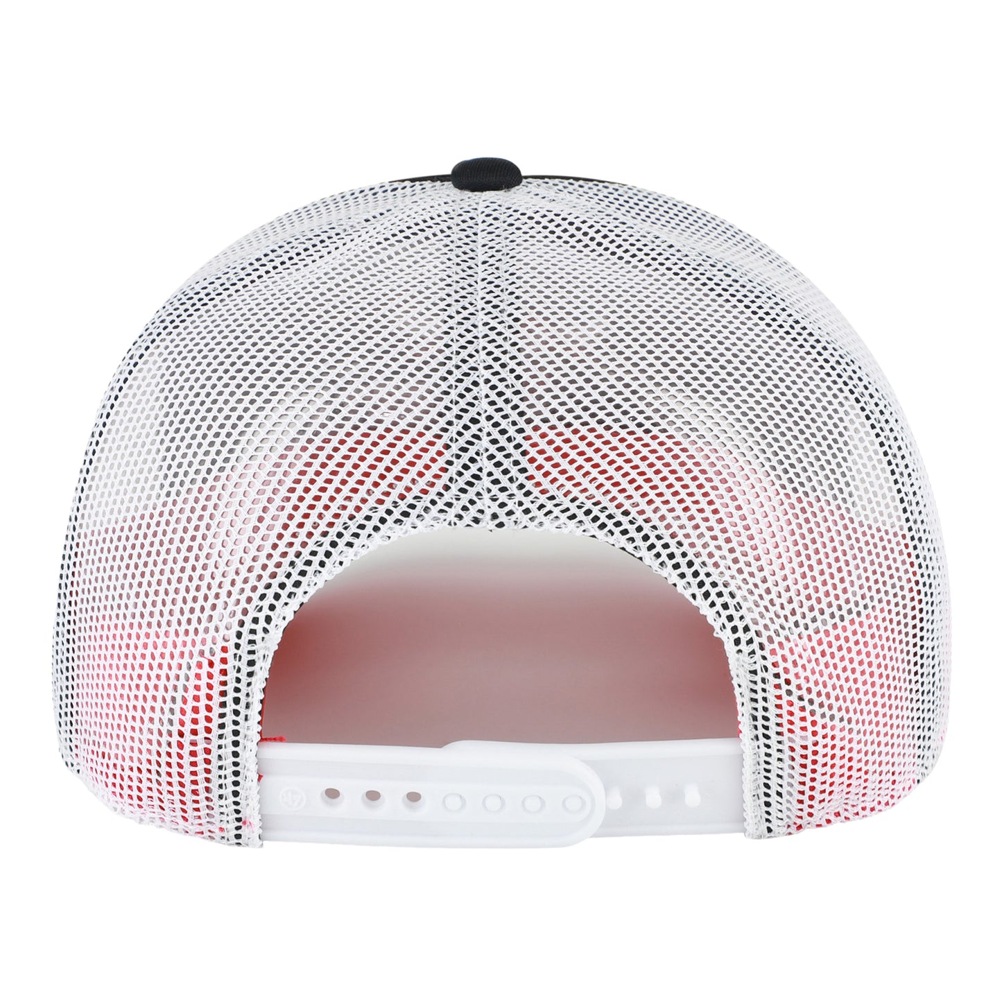 Ladies Chicago Bulls 47 Brand Rally On Rope Hitch FM Snapback in Black - Back view