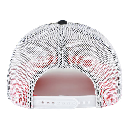 Ladies Chicago Bulls 47 Brand Rally On Rope Hitch FM Snapback in Black - Back view