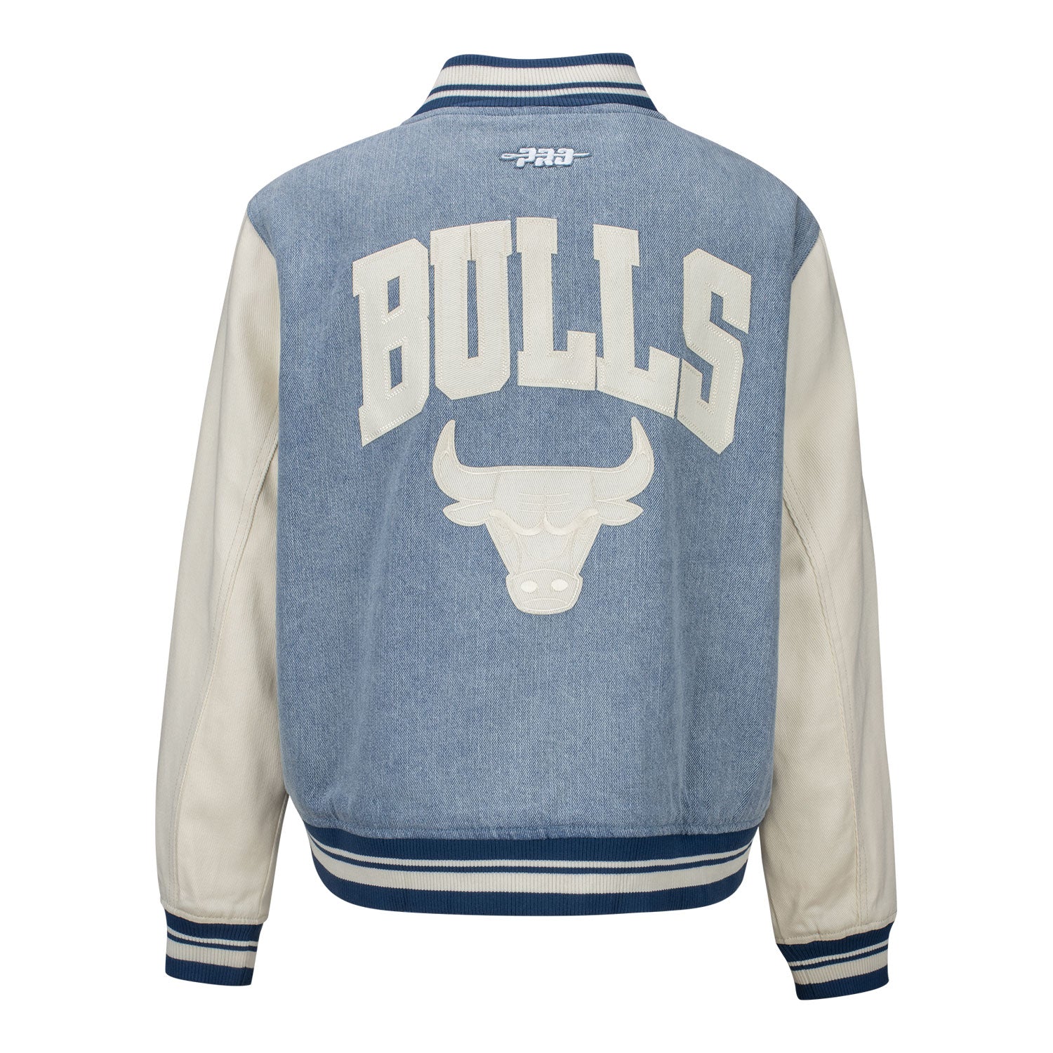 Ladies Chicago Bulls Pro Standard Varsity Blue Jacket