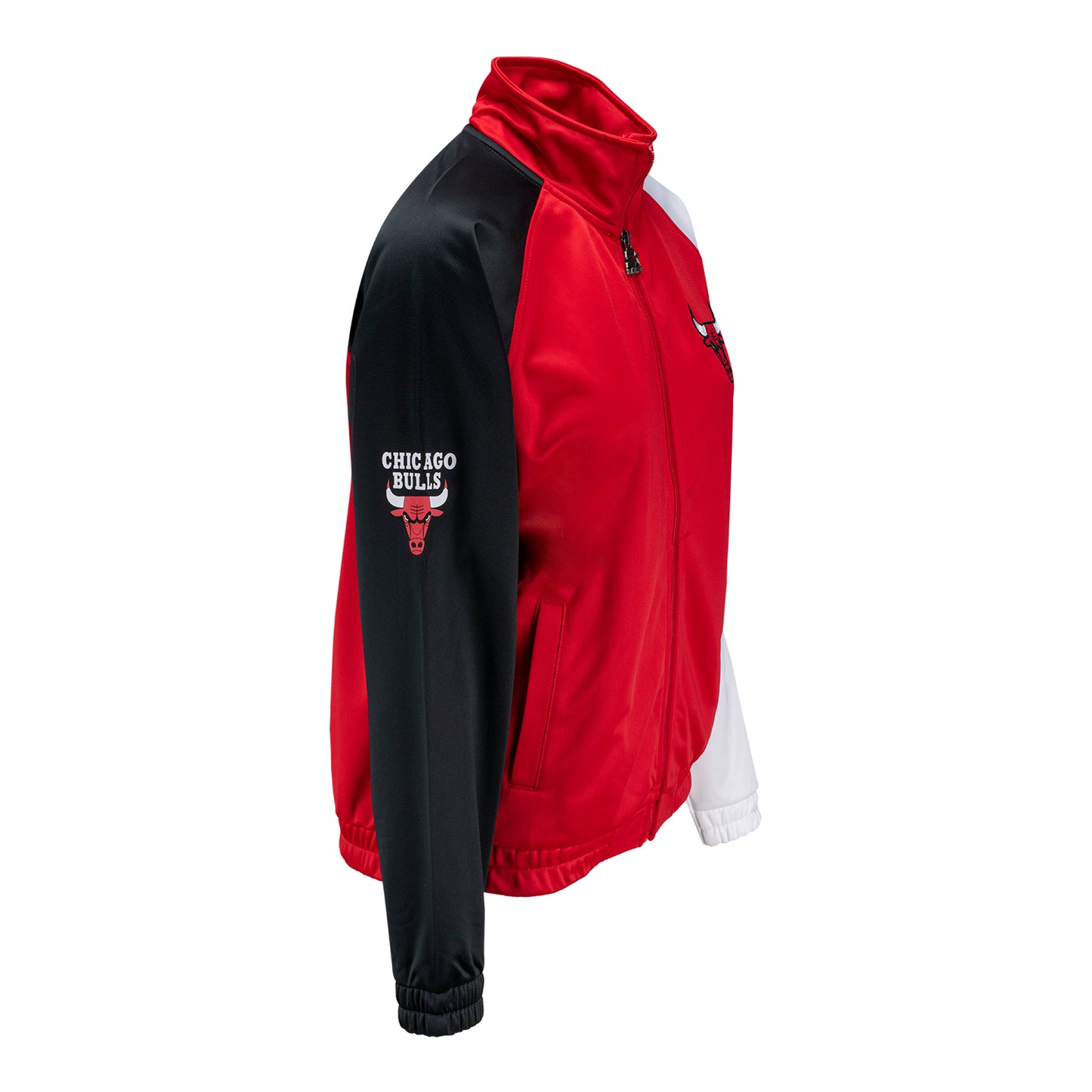 Ladies Chicago Bulls Starter Line Up Full-Zip Track Jacket