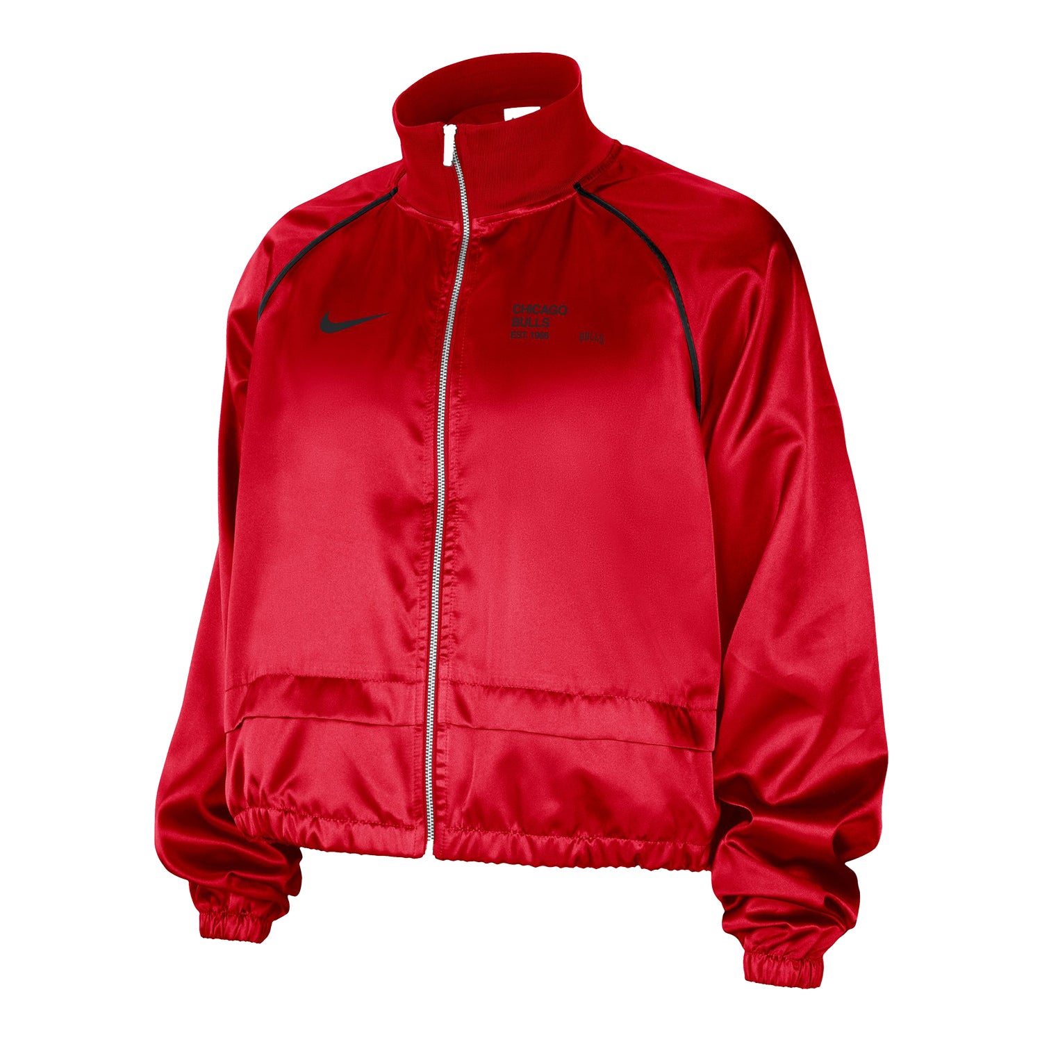 Ladies Chicago Bulls Nike Retro Fly Full-Zip Jacket