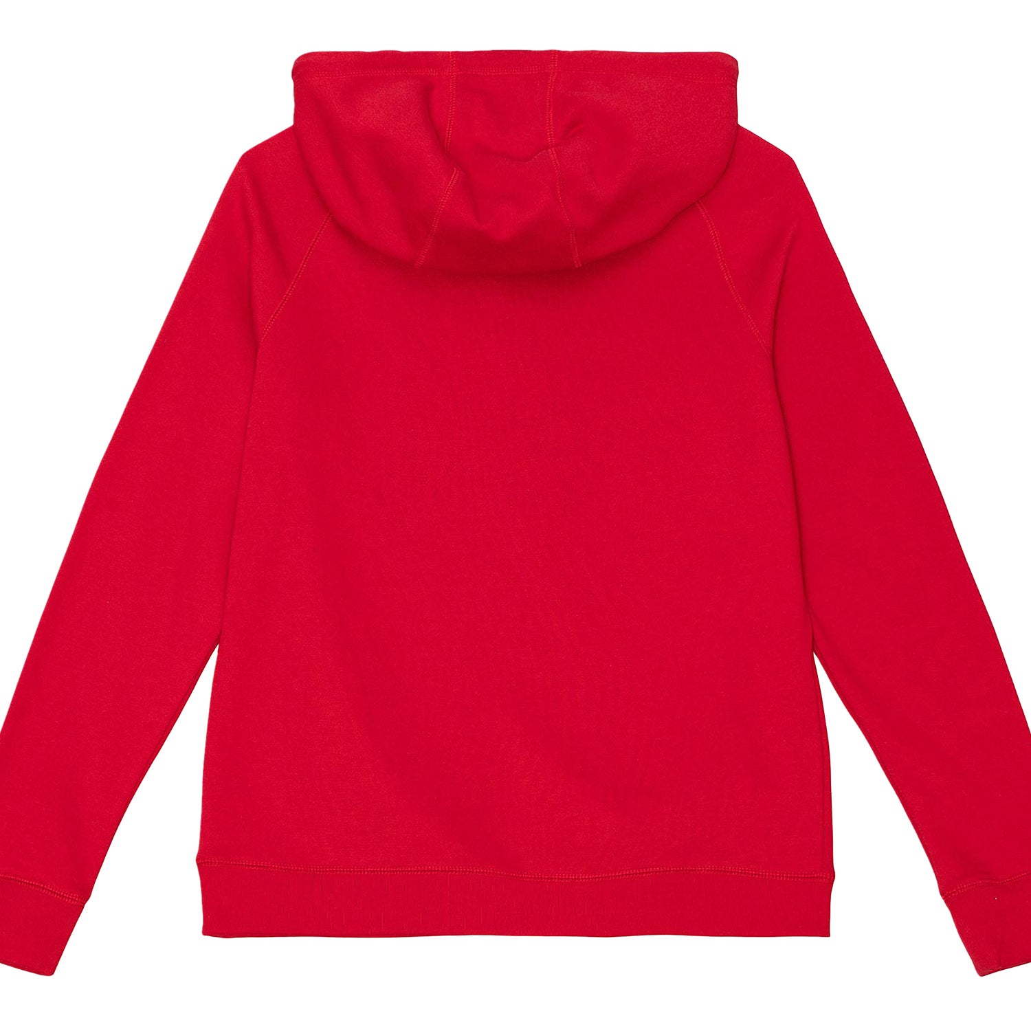 Ladies red hooded sweatshirt hot sale