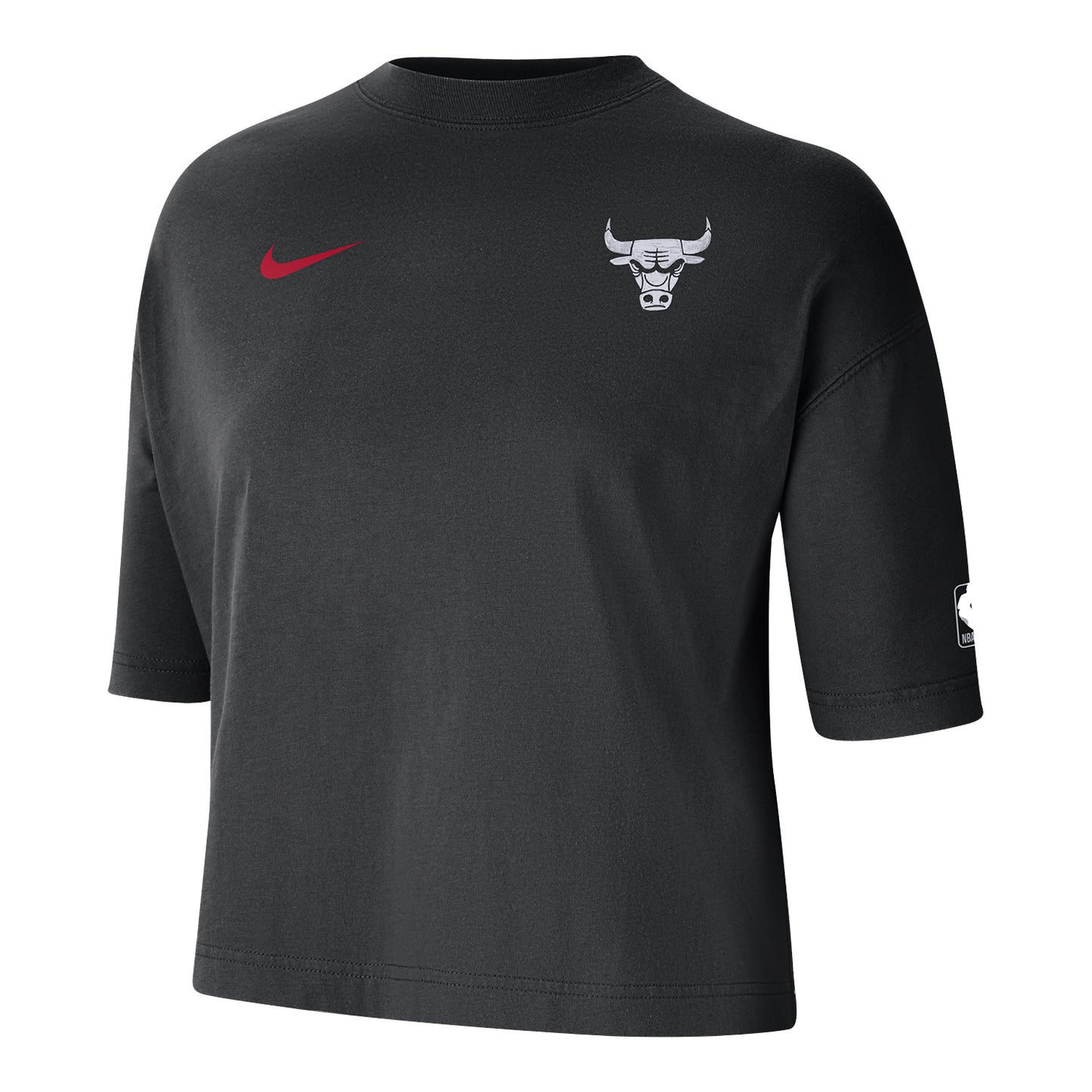LADIES 2023-24 CHICAGO BULLS CITY EDITION NIKE PRIMARY T-SHIRT - front view