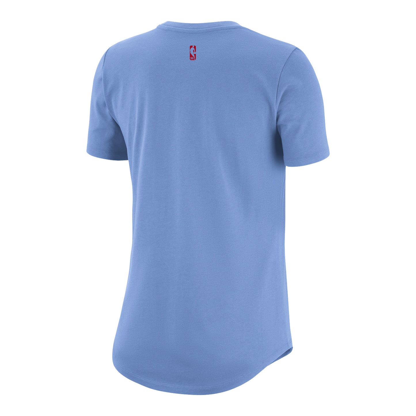 Ladies Chicago Bulls Nike Essential City Edition Valor Blue T-Shirt in Blue - Back View