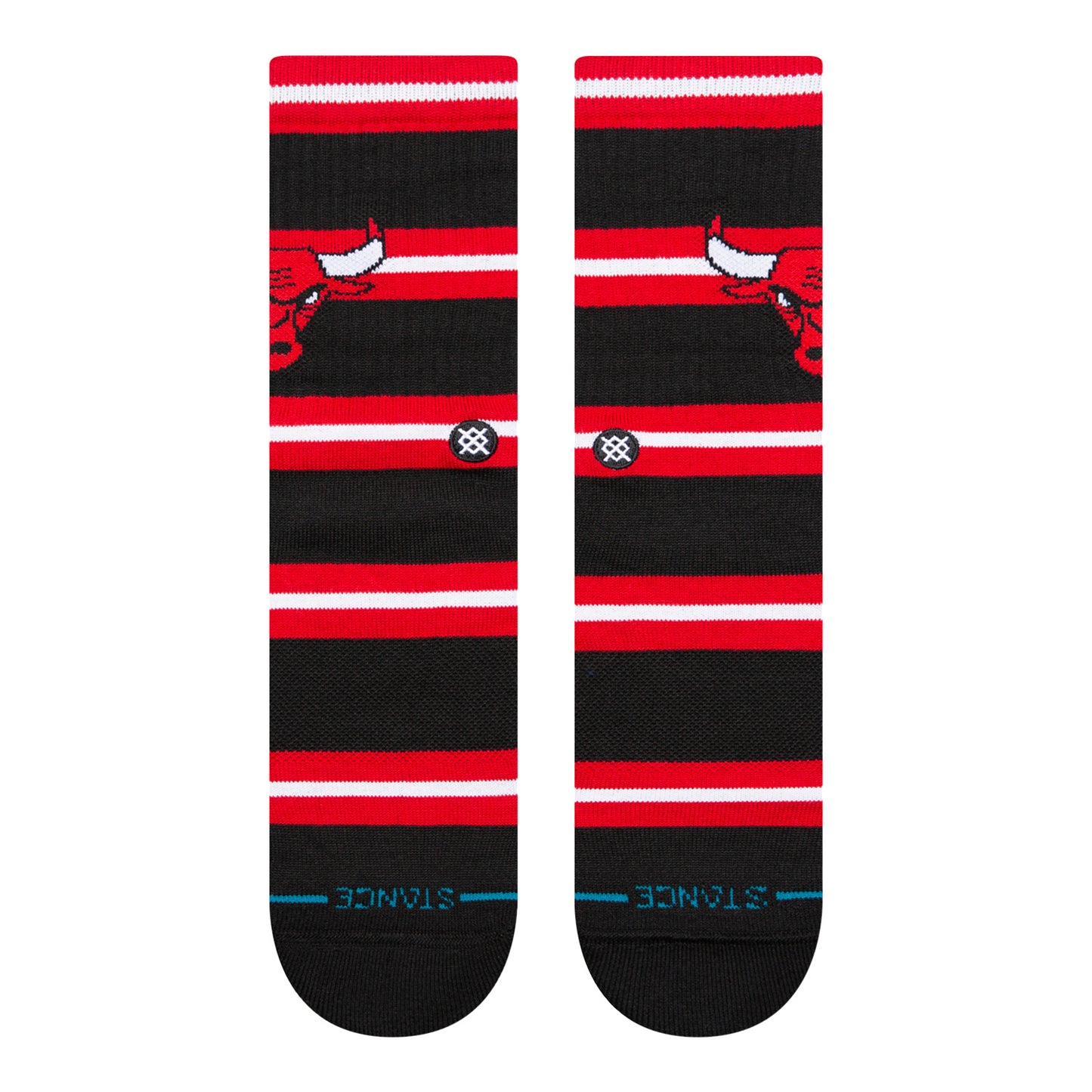 Chicago Bulls Prep Stripe Sock