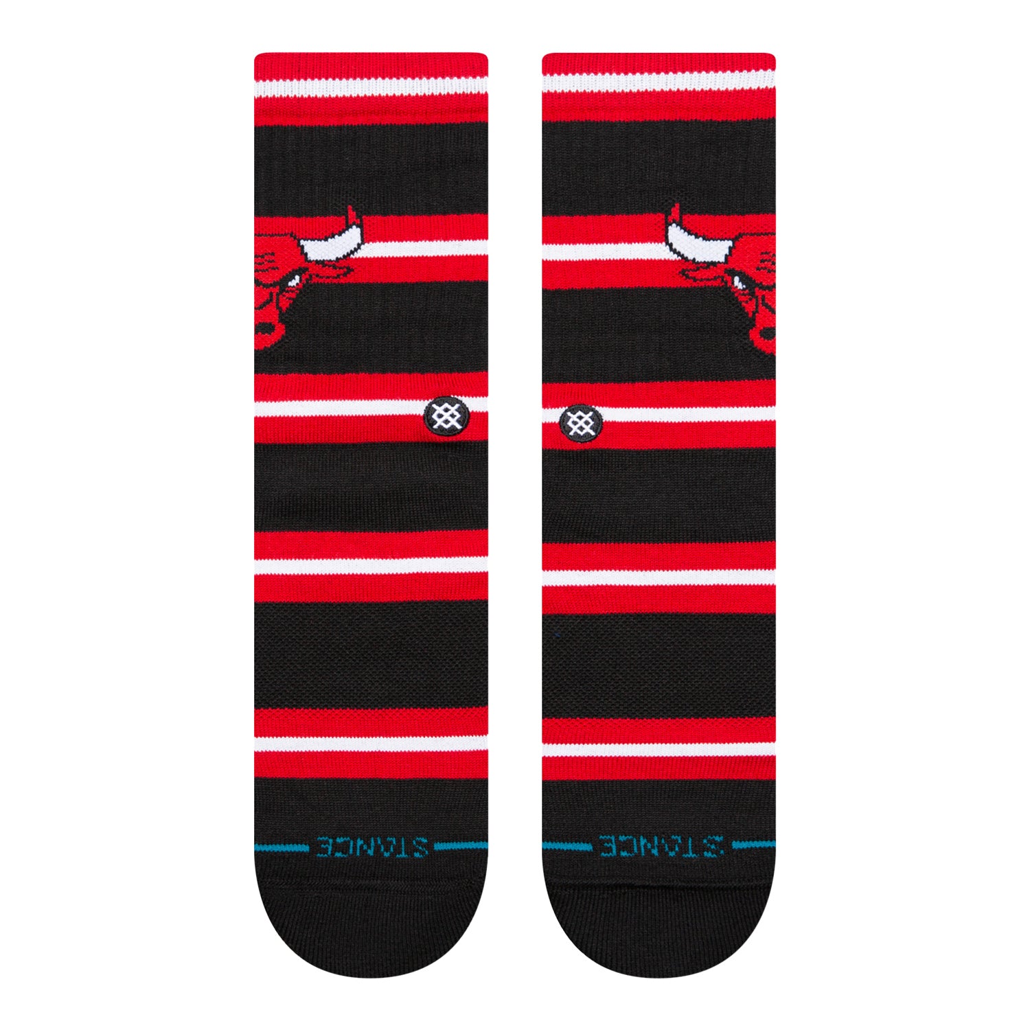 Chicago Bulls Prep Stripe Sock