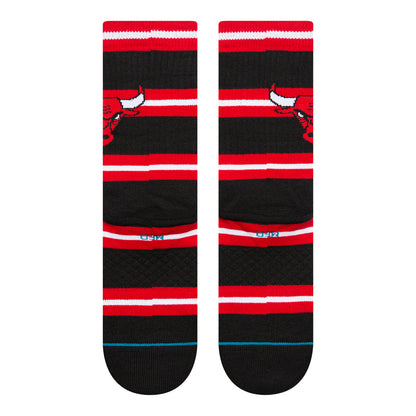 Chicago Bulls Prep Stripe Sock