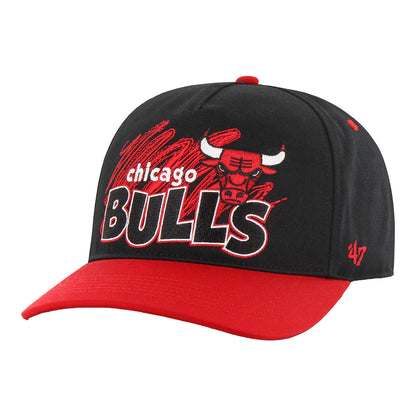 Chicago Bulls 47 Brand Adjustable Skybox Hitch Hat - front view