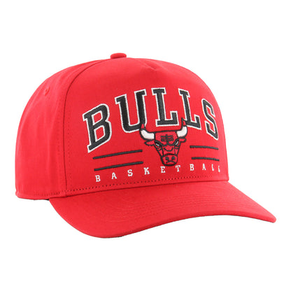 Chicago Bulls 47 Brand Adjustable Roscoe Hitch Hat - side view