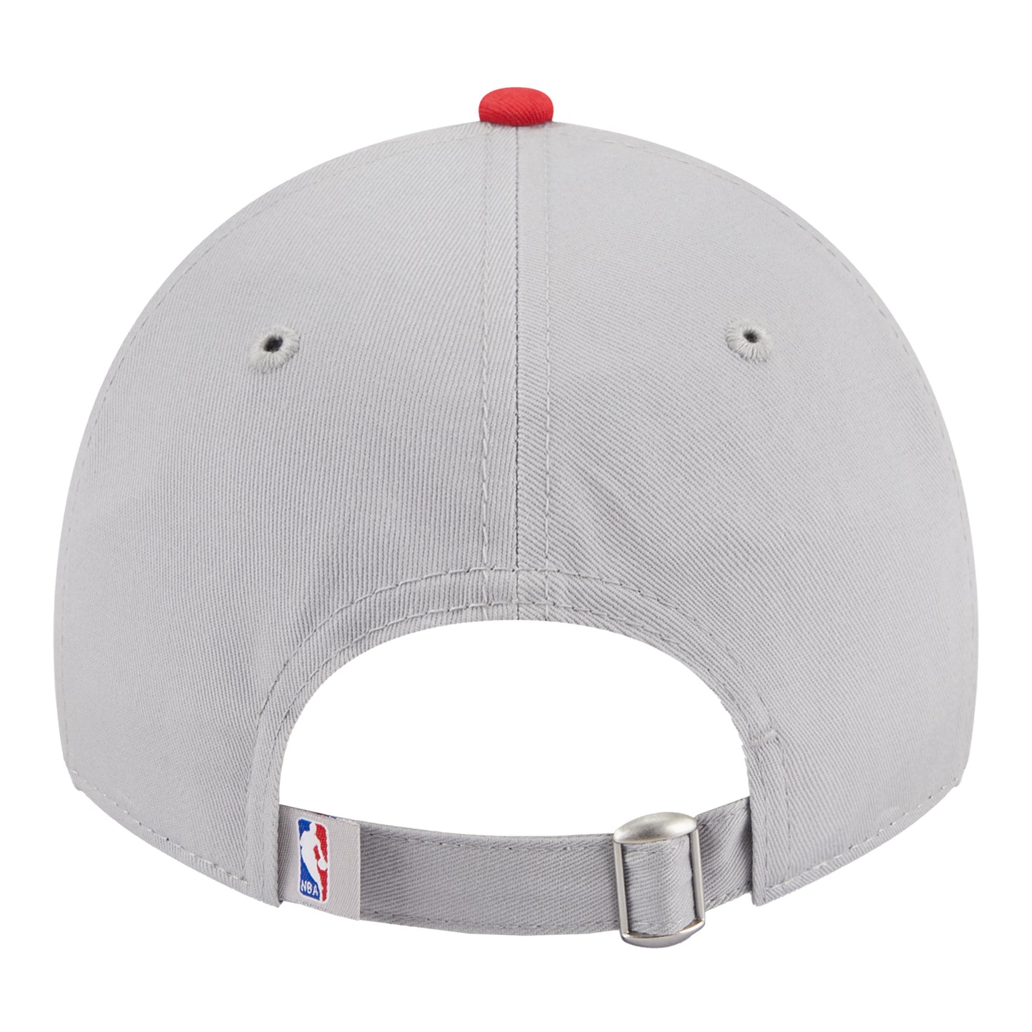 Chicago Bulls 23 Adjustable Tip Off Hat - grey and red - back view