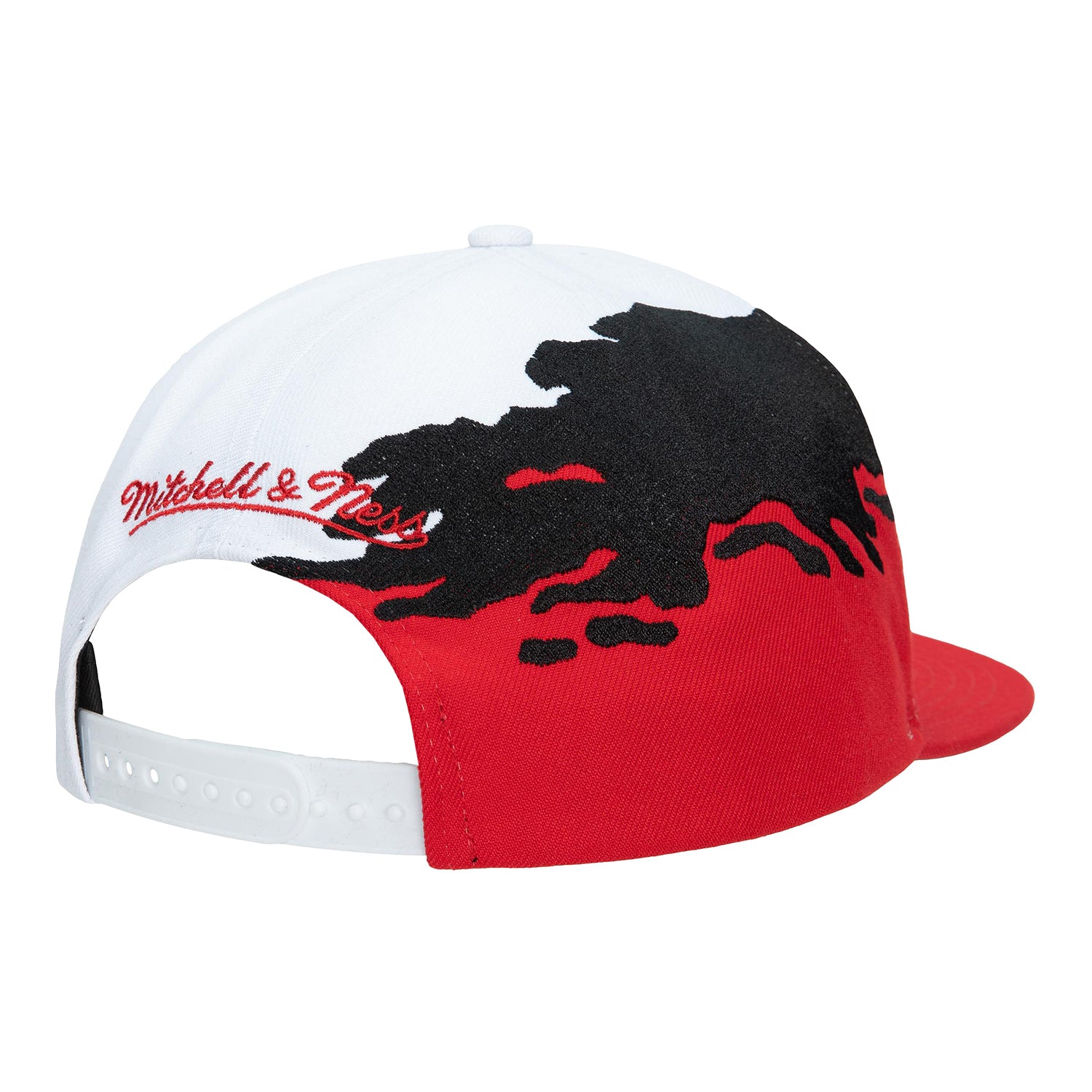 Mitchell & Ness BACK TO 93 FITTED CHICAGO BULLS CAP White - WHITE / BLACK