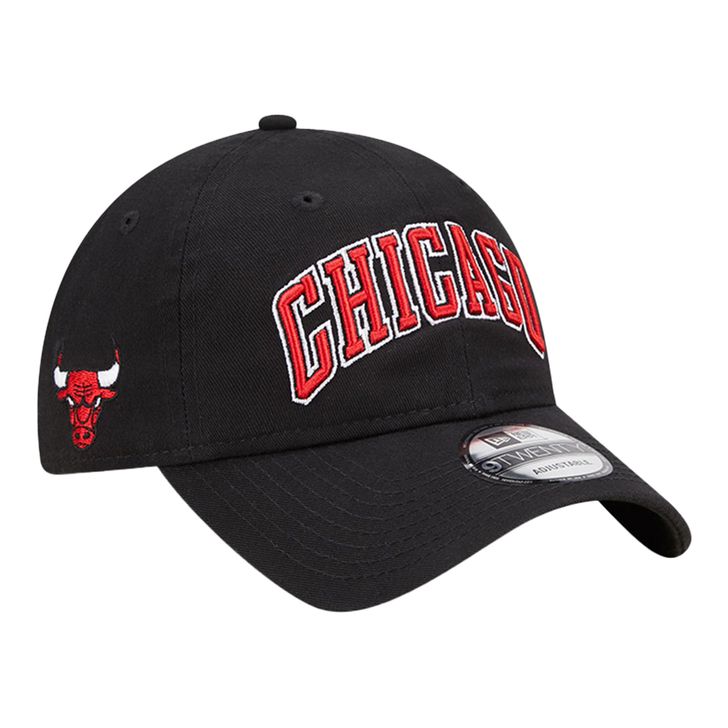 Chicago Bulls New Era 920 Statement Adjustable Hat