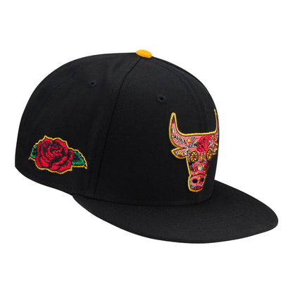 Chicago Bulls New Era DL 950 Snapback Hat - side view