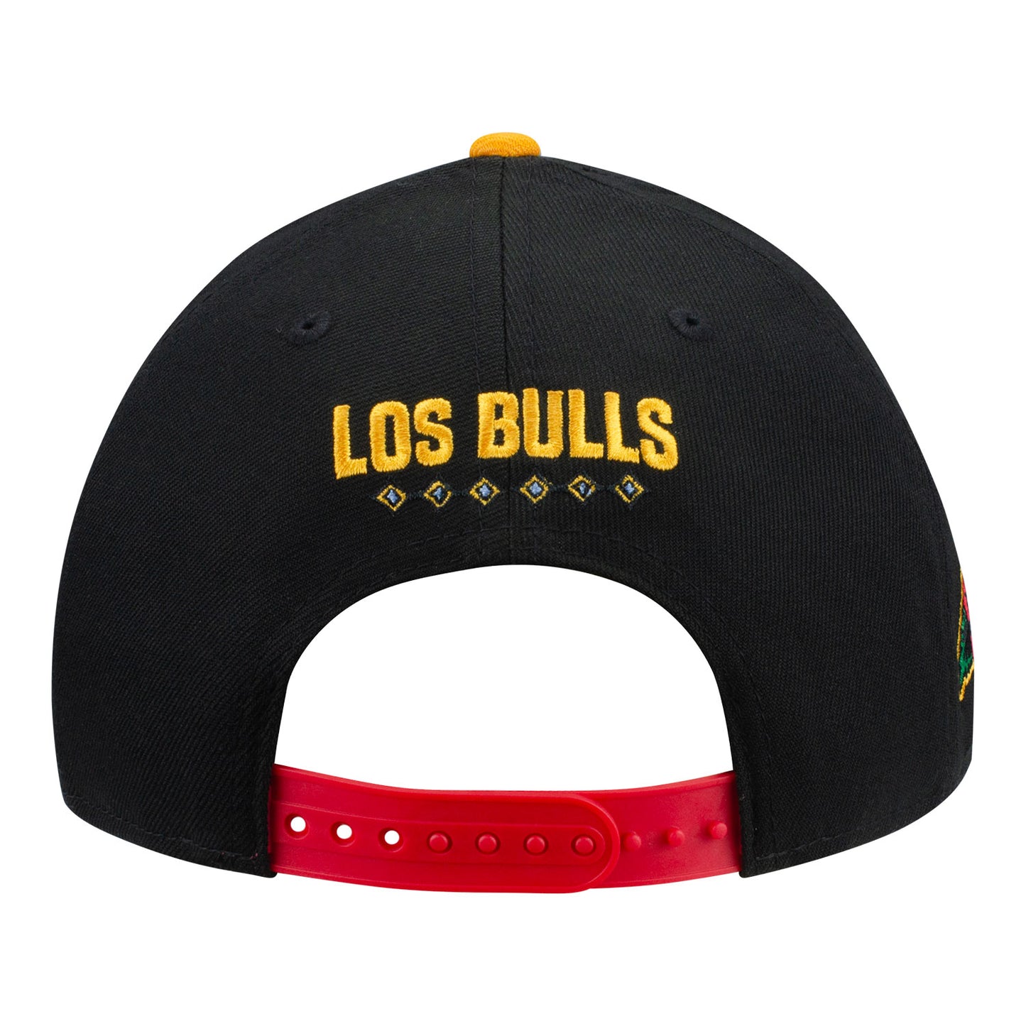 Chicago Bulls New Era DL 950 Snapback Hat - back view